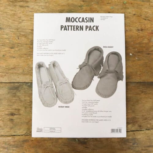 Moccasin Pattern Pack Tundra Leather