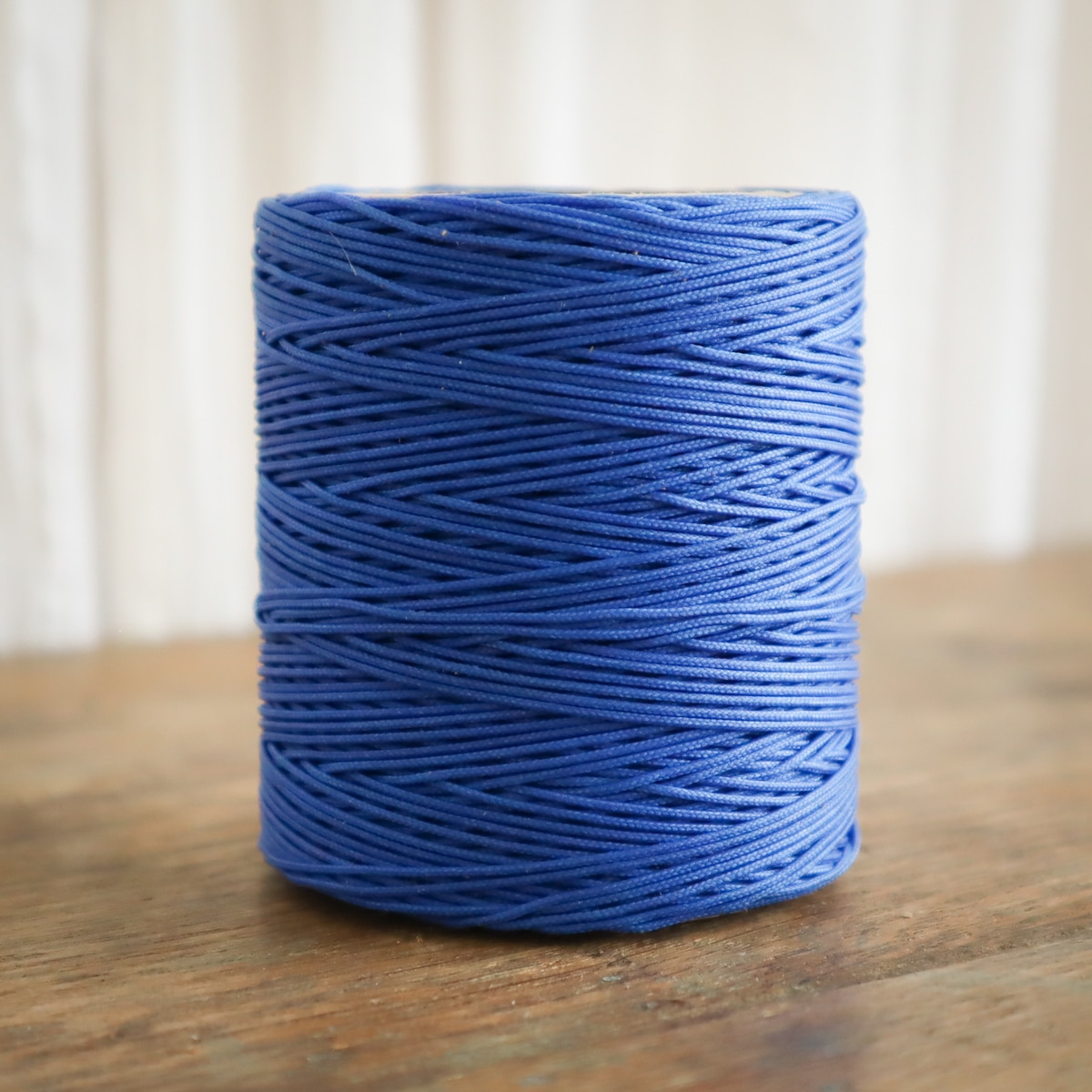 Maine Thread, Twisted Waxed Cord, 70 yard spool, Navy 